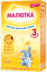 МолСмесь 350г МАЛЮТКА 3 ИСТРА с 12 мес