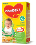 МалюткаКашаБ/Мол 200г 7злак с 6 мес