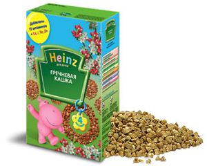ХайнцКашаБ/М 200г Гречка 4мес