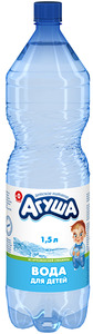 ВОДА 1,5л АГУША с рожд