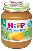 Хипп пюре ТЫКВА КАРТОФЕЛЬ 125гр 912 5 мес