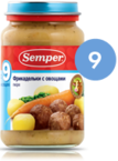 СэмперПюре 200г ФрикадОвощи 4253 с 9 мес