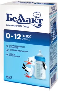 МолСмесь 400г Белакт0-12мес ПЛЮС