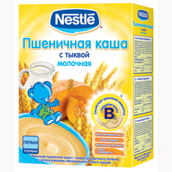 НестлеКашаМОЛ 250г ПшенТыква с 6 мес