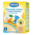 НестлеКашаМОЛ 250г ОвесГрушаБанан с 6 мес