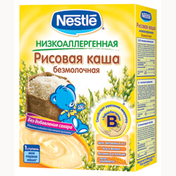 НестлеКашаБ/М 200г Рис с 4 мес