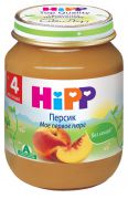 Хипп пюре ПЕРСИКИ 125гр 971 4 мес