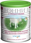 МолСмесь 400г НЭННИ-1 КозьеМолоко пребиотики с рожд