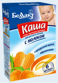 БелактКашаМОЛ 250г КУКУРУЗА АБР с 6 мес