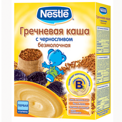 НестлеКашаБ/М 200г ГречкаЧерносл с 6 мес