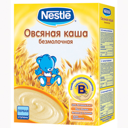 НестлеКашаБ/М 200г Овес с 6 мес