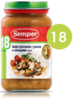 СэмперПюре 135г ЦыплКартОвощи с 5 мес 4375