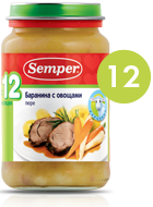 СэмперПюре 200г БаранОвощи с 8 мес 4736