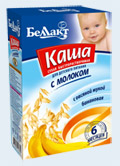 БелактКашаМОЛ 250г ОВЕС БАНАН с 6 мес