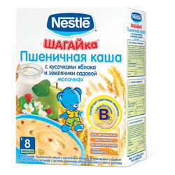 НестлеКашаМОЛ 250г ПшенЗемЯбл ШАГАЙка
