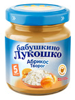 БабЛукПюреТ100г АбрикосТворог 5 м