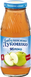 БабЛук нектар Яблоко  0,200*12 с 5мес