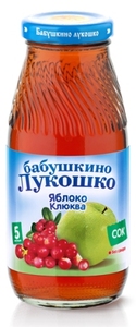 БабЛук сок ЯблКлюкваОсветл с 6 мес