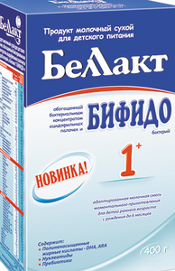 МолСмесь 400гБелакт 1 Бифидо+ с 0-6мес