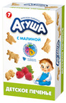 Печенье Агуша 180г дет Малина с 7 мес