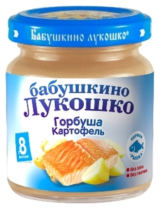 БабЛукПюре100г ГорбушКарт 8м