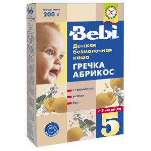 БебиКашаБ/М 250г ГРЕЧКА АБР 5 мес