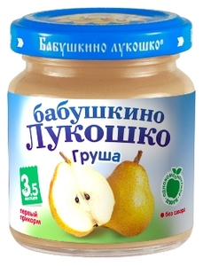 БабЛукПюре100г Груша 3,5м