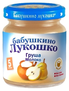 БабЛукПюре100г ГрушаМол 5м