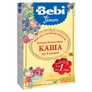 БебиКашаJuniorБ/М 250г МюслиЛесЯгоды с 12 мес -