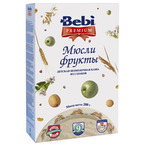 БебиКашаPremБ/М 200г МюслиФрукты 9м