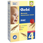 БебиКашаМОЛ 250г РИС 4 мес
