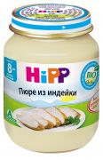 Хипп пюре ИНДЕЙКА 125гр 947 8 мес
