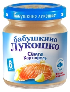 БабЛукПюре100г СемгаКарт с 8 мес