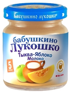БабЛукПюре100г ТыкваЯблМол 5м