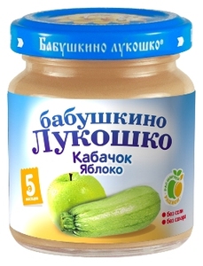 БабЛукПюре100г Рассвет(каб+ябл)  5м  001