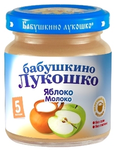 БабЛукПюре100г ЯблМол 5м