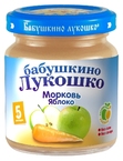 БабЛукПюре100г МорковьЯблоко 5м  037