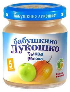 БабЛукПюре100г ТыкваЯблоко 5м  215